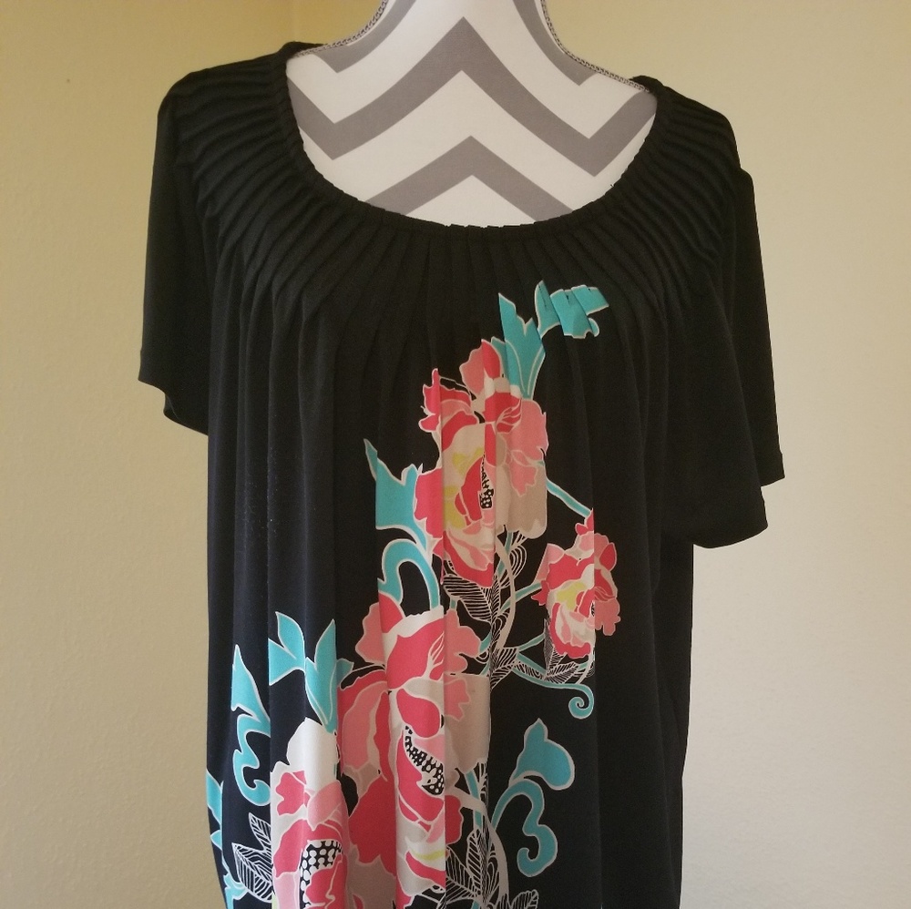 Style and Co plus sized blouse